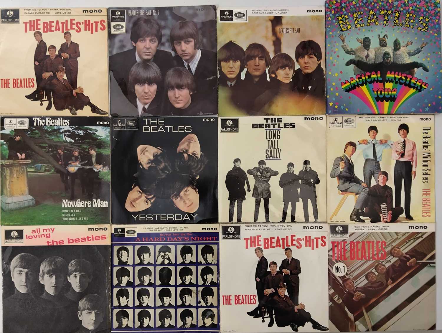 Lot 660 - THE BEATLES - 7"/ EPs (UK PRESSINGS)