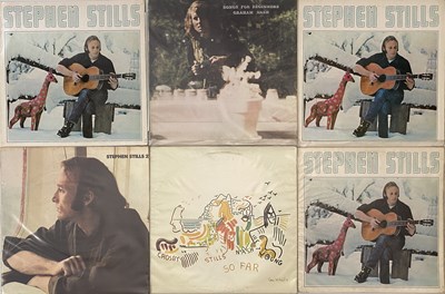Lot 864 - CROSBY STILLS NASH & YOUNG AND RELATED - LP PACK (INC UK PLUM/ RED ATLANTICS)