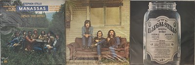 Lot 864 - CROSBY STILLS NASH & YOUNG AND RELATED - LP PACK (INC UK PLUM/ RED ATLANTICS)