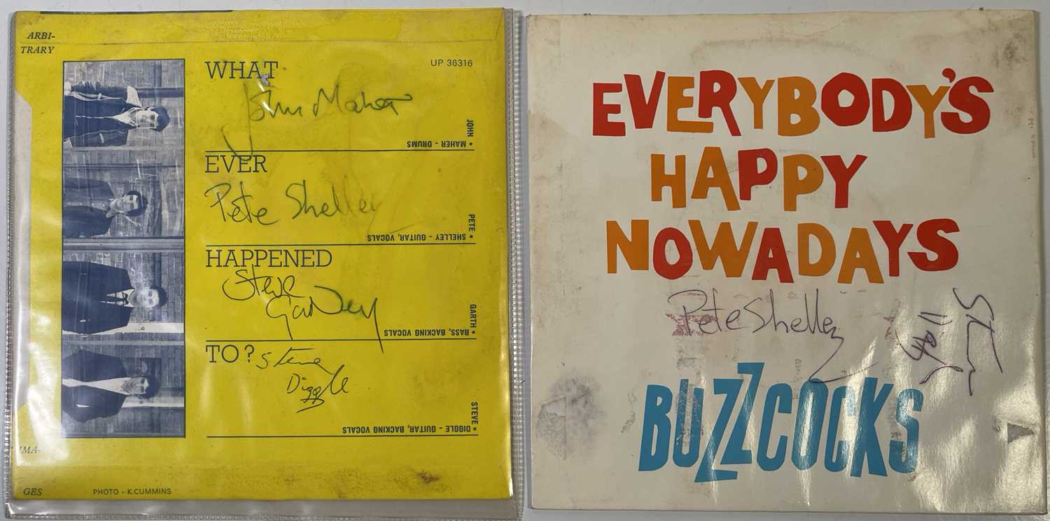 Lot 292 - BUZZCOCKS - TWO SIGNED 7