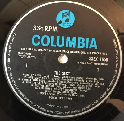Lot 875 - DOWNLINERS SECT - LPs