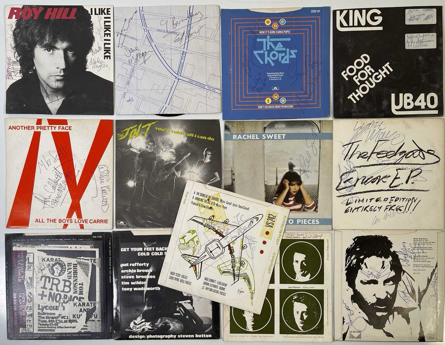 Lot 310 - PUNK / POST-PUNK SIGNED 7