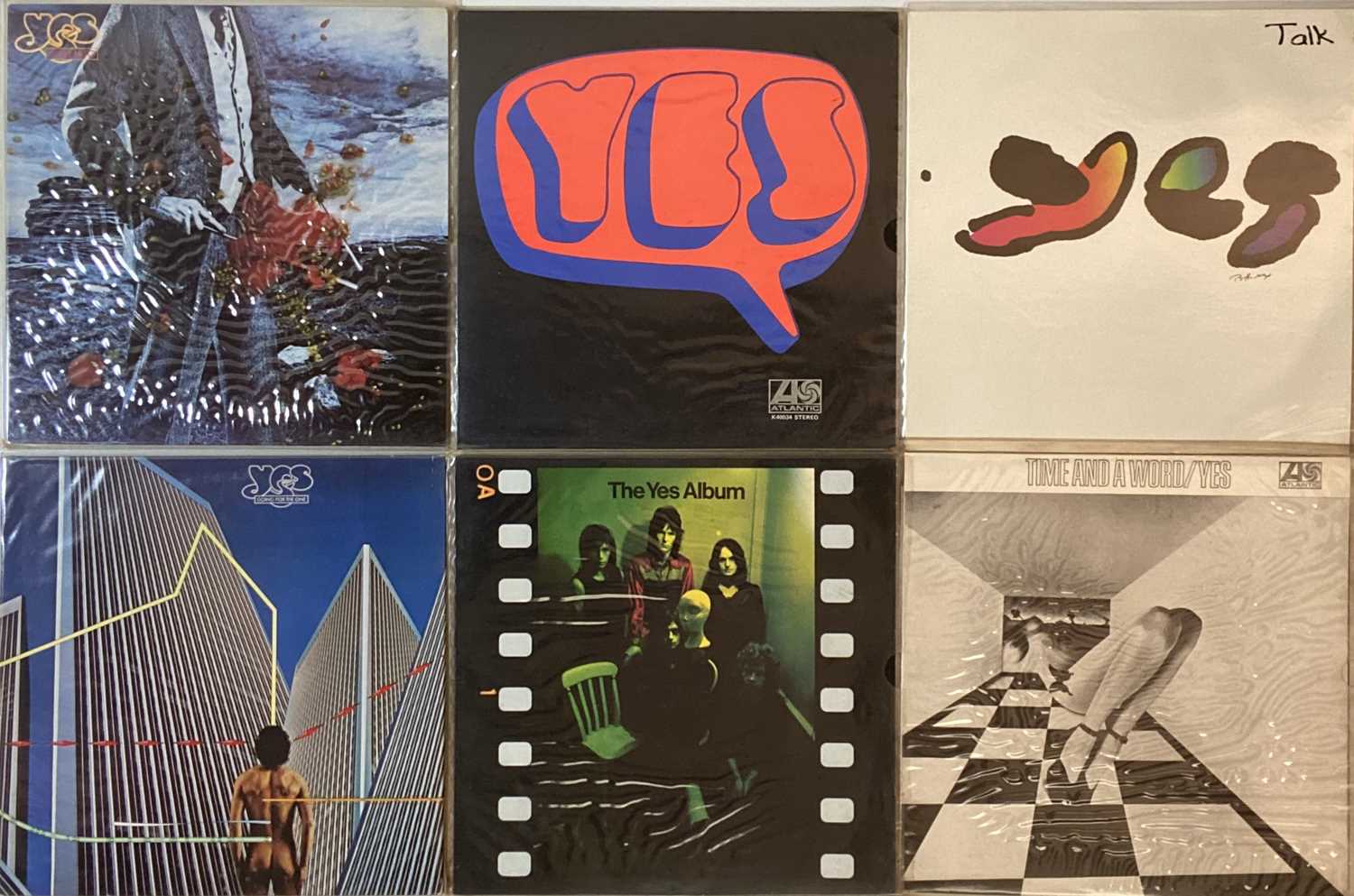 Lot 878 - YES - LP COLLECTION