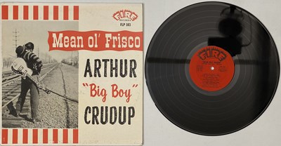 Lot 8 - ARTHUR "BIG BOY" CRUDUP - MEAN OL' FRISCO LP (US ORIGINAL - WITH ORIGINAL PURCHASE RECEIPT - FIRE - FLP 103)