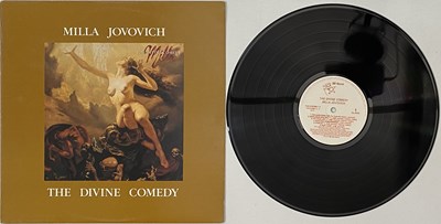 Lot 14 - MILLA JOVOVICH - THE DIVINE COMEDY LP (GREEK ORIGINAL - SBK RECORDS - 724382798415)