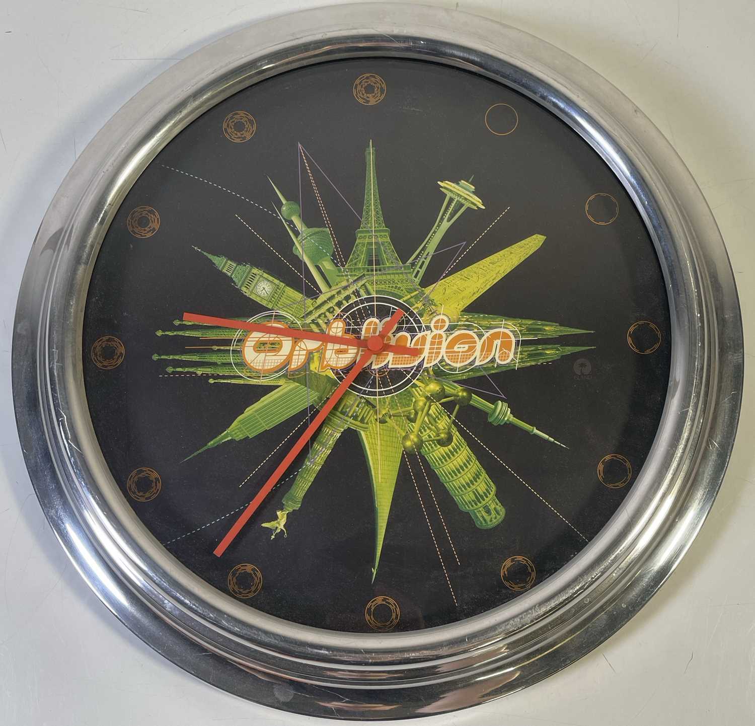 Lot 342 - THE ORB - ORBLIVION PROMO CLOCK.