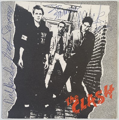 Lot 89 - THE CLASH - FULLY SIGNED COPY OF REMOTE CONTROL.