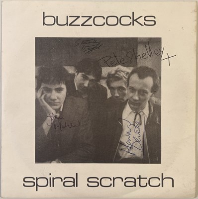 Lot 91 - BUZZCOCKS - FULLY SIGNED ORIGINAL COPY OF SPIRAL SCRATCH.