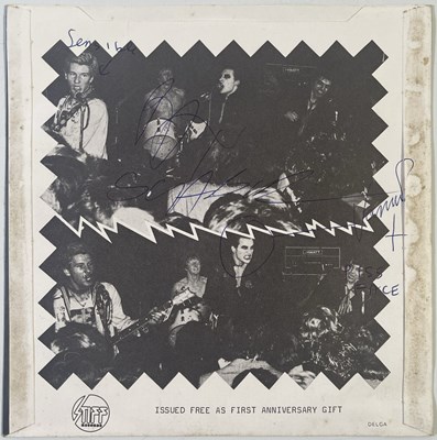 Lot 94 - DAMNED - FULLY SIGNED ORIGINAL COPY OF 'STRETCHER CASE BABY'.