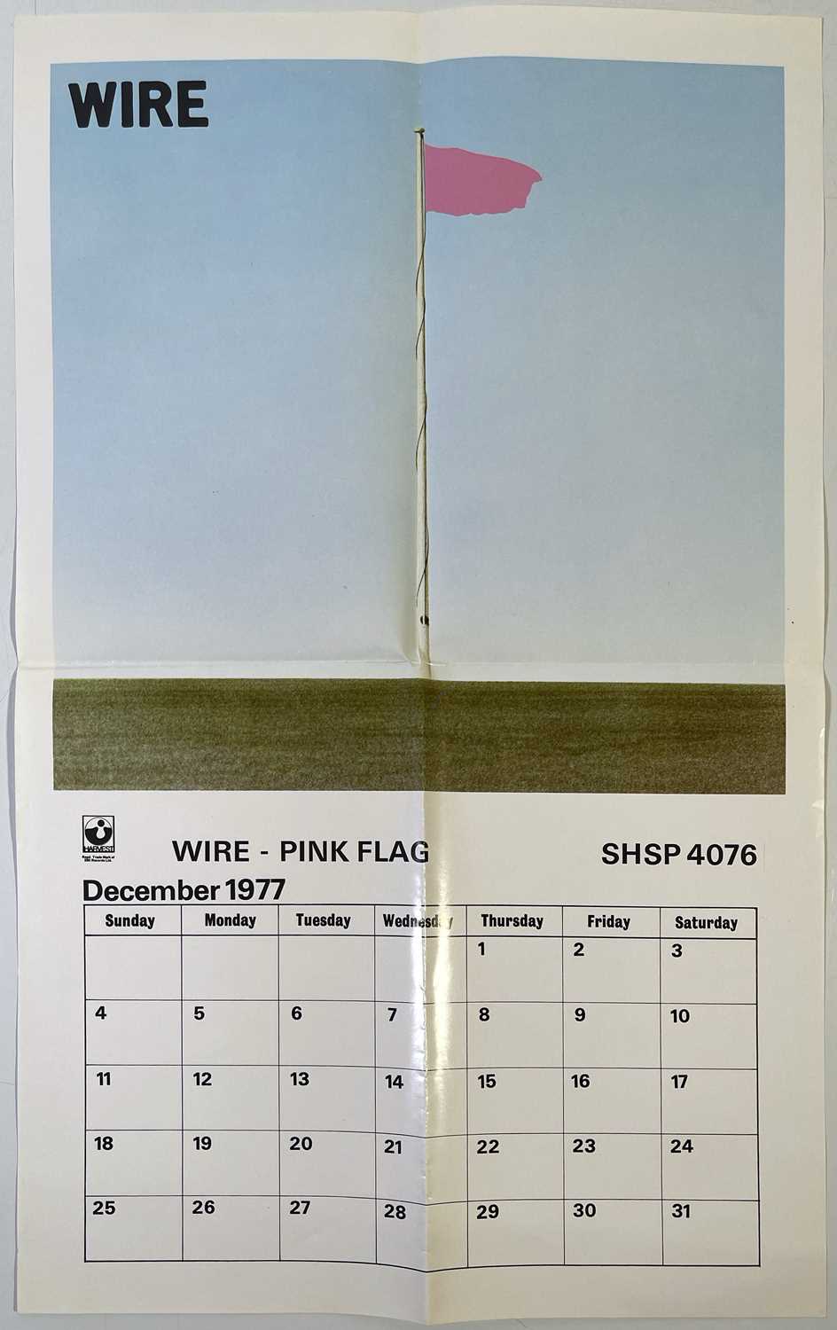 Pink Co Flag Lot 348 - WIRE - ORIGINAL PINK FLAG PROMOTIONAL