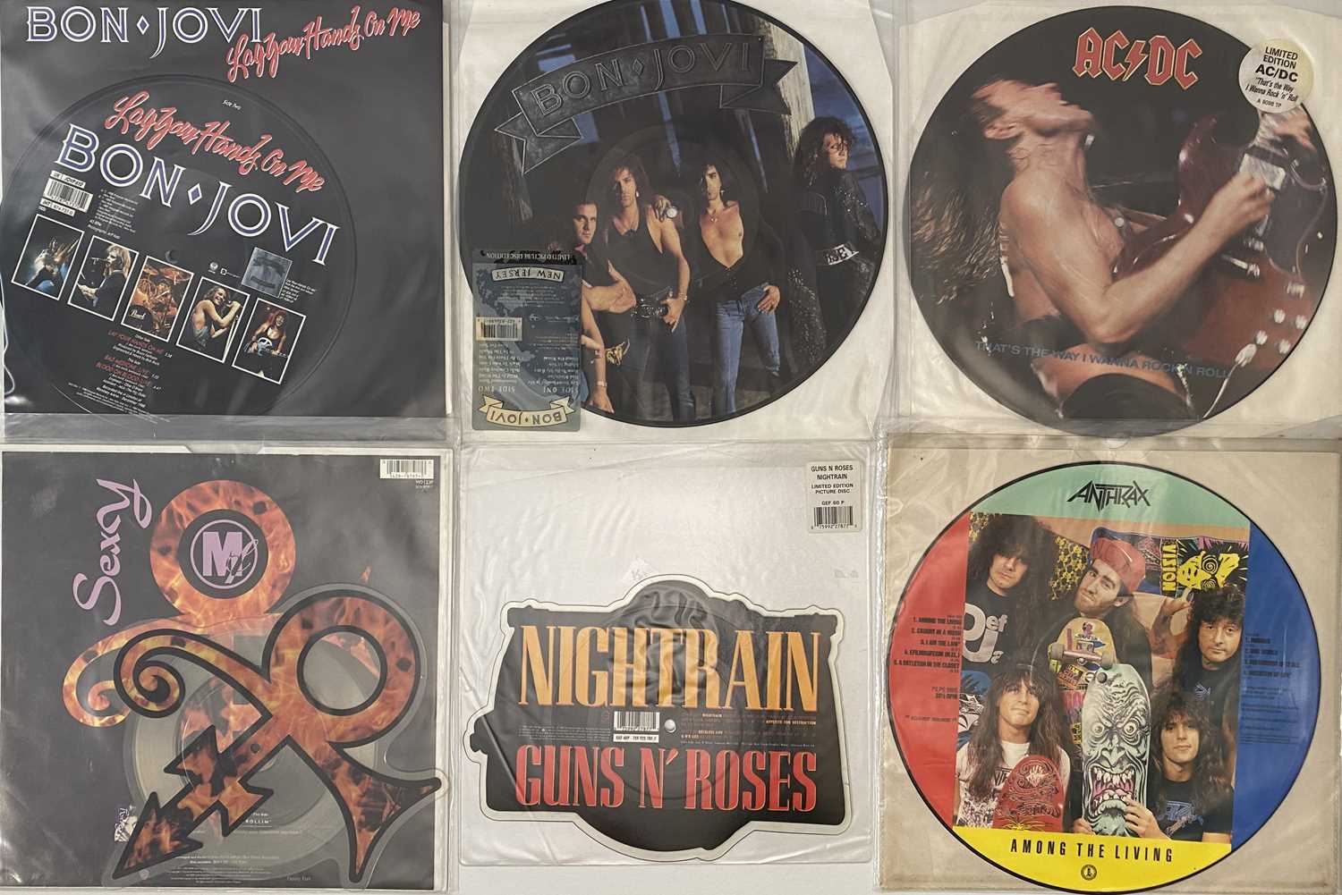 Lot 909 - PICTURE DISCS AND SHAPED 7