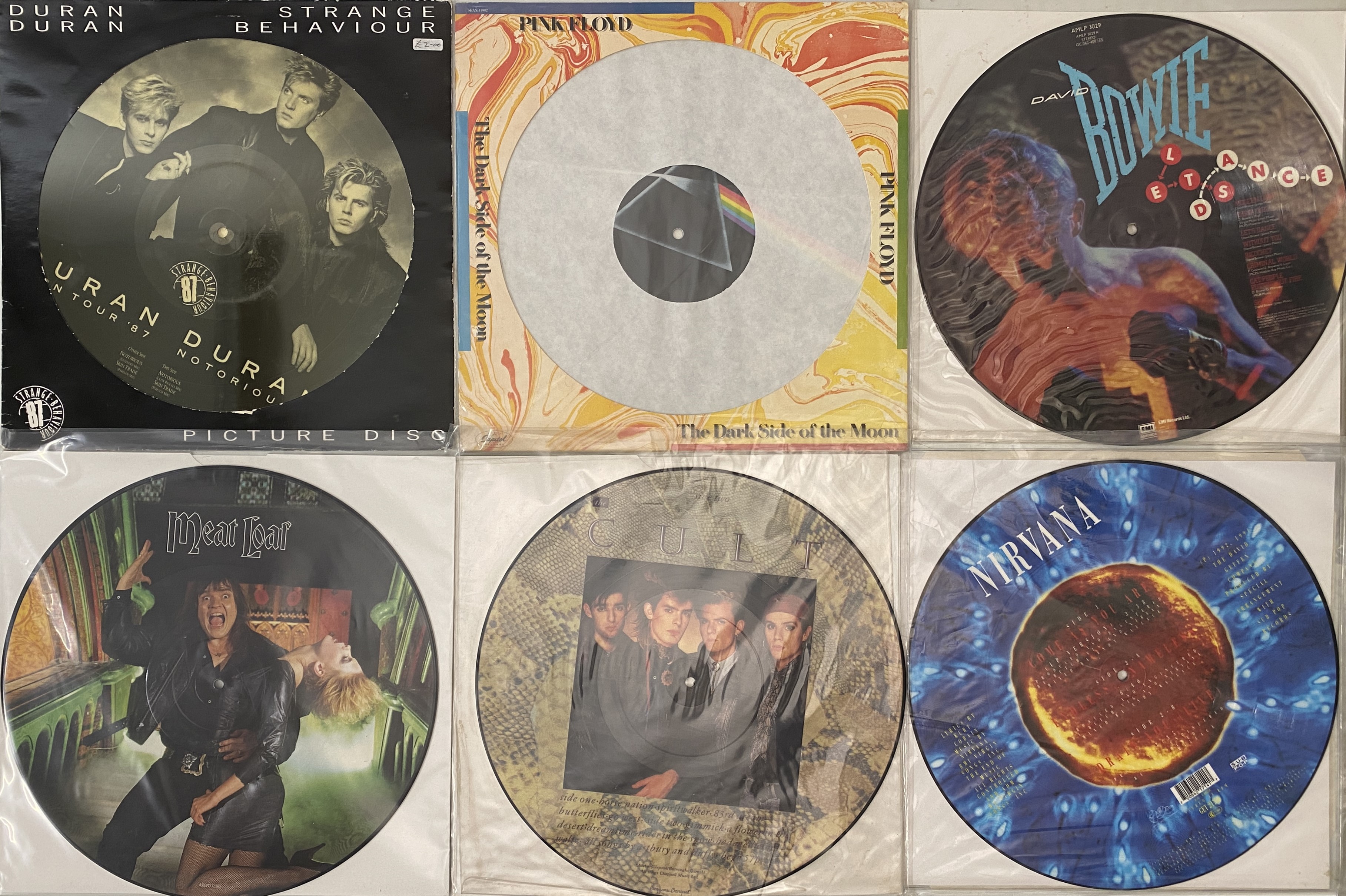 Lot 909 - PICTURE DISCS AND SHAPED 7