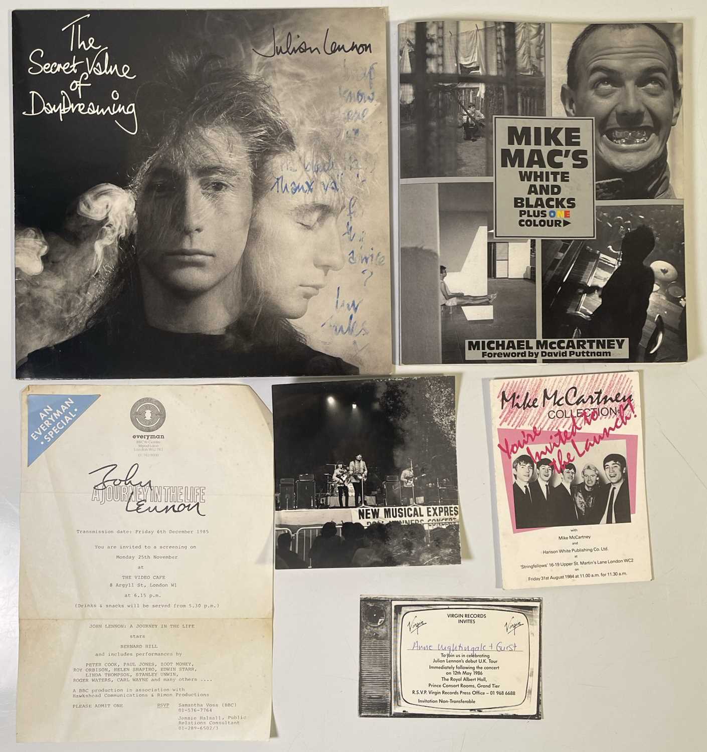 Lot 387 - THE BEATLES - JOHN LENNON RELATED MEMORABILIA.