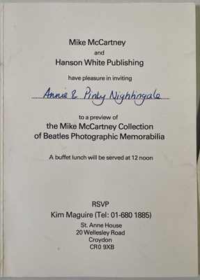 Lot 387 - THE BEATLES - JOHN LENNON RELATED MEMORABILIA.