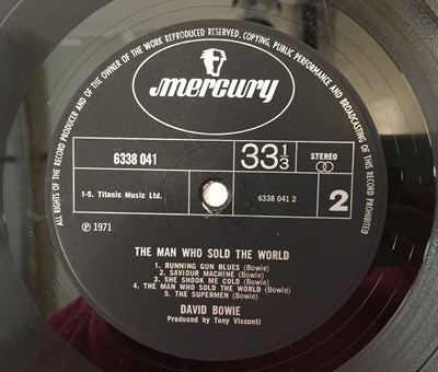 Lot 999 - DAVID BOWIE - THE MAN WHO SOLD THE WORLD LP (ORIGINAL UK DRESS SLEEVE COPY - MERCURY 6338 041)