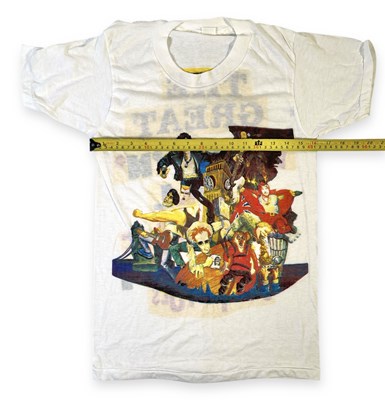 Lot 392 - SEX PISTOLS - ORIGINAL GREAT ROCK N ROLL SWINDLE T-SHIRT.