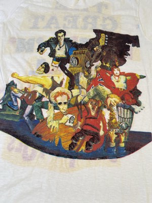 Lot 392 - SEX PISTOLS - ORIGINAL GREAT ROCK N ROLL SWINDLE T-SHIRT.