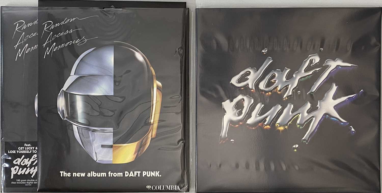 Lot 1013 - DAFT PUNK - LP PACK (INC RARE PROMO MASK)