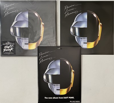 Lot 1013 - DAFT PUNK - LP PACK (INC RARE PROMO MASK)