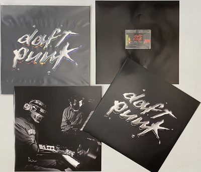 Lot 1013 - DAFT PUNK - LP PACK (INC RARE PROMO MASK)