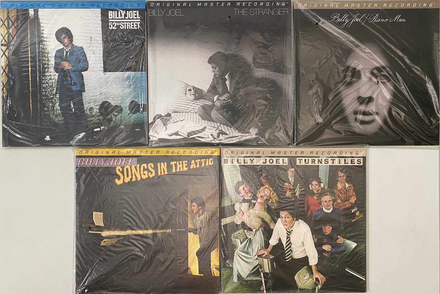 Lot 1020 - BILLY JOEL - MOBILE FIDELITY SOUNDLAB AUDIOPHILE LP PACK (NEW & SEALED)