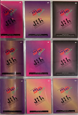 Lot 15 - TRADING CARDS - 11 BINDERS WITH LARGE COLLECTION OF 1990S GLAMOUR/ADULT/EROTICA CARDS.