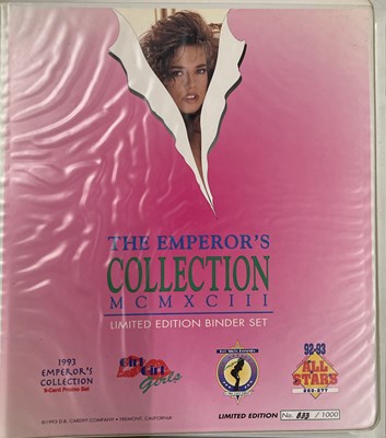 Lot 15 - TRADING CARDS - 11 BINDERS WITH LARGE COLLECTION OF 1990S GLAMOUR/ADULT/EROTICA CARDS.