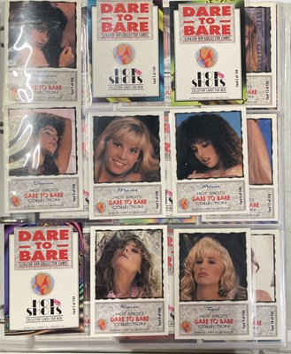 Lot 15 - TRADING CARDS - 11 BINDERS WITH LARGE COLLECTION OF 1990S GLAMOUR/ADULT/EROTICA CARDS.