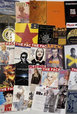 Lot 98 - MUSIC MAGAZINES AND PROGRAMMES INC FACTORY RECORDS / MADONNA / THE FACE.