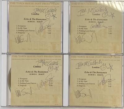 Lot 202 - ECHO AND THE BUNNYMEN SIGNED CDS.