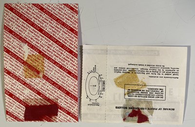 Lot 557 - BAND AID / LIVE AID - ORGINAL ACETATE AND LIVE AID MEMORABILIA.