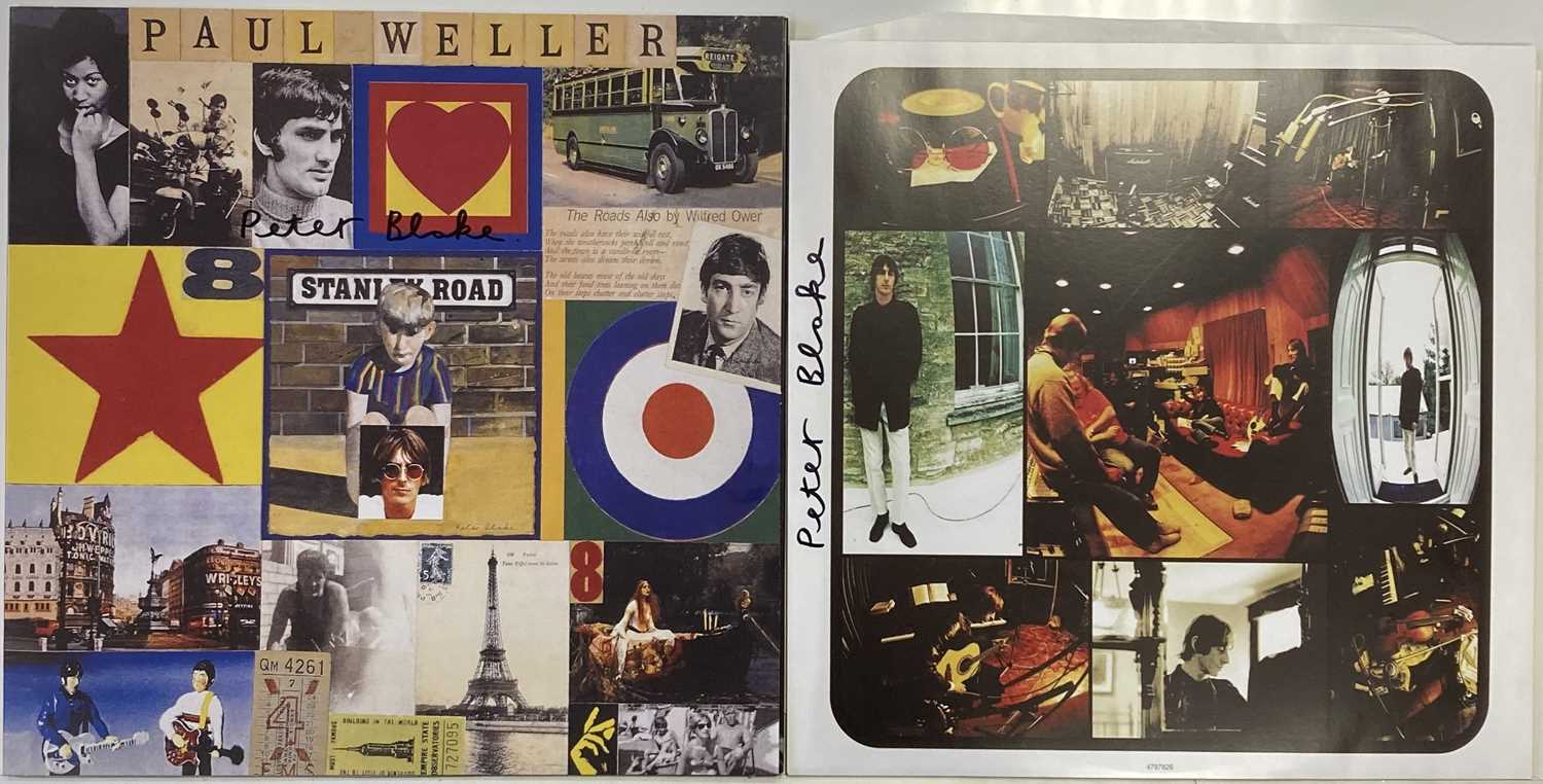 Paul Weller Stanley Road Keyring - The Jam Mod 25mm Circle Keyring With Zip Pull Option