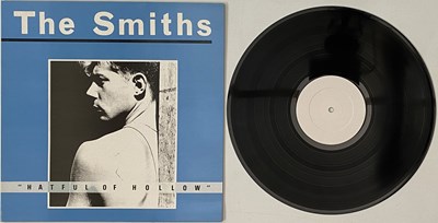 Lot 31 - THE SMITHS - HATFUL OF HOLLOW LP (ORIGINAL WHITE LABEL TEST PRESSING - ROUGH 76)