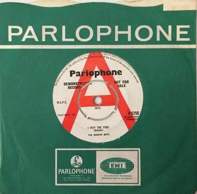 Lot 42 - THE MANISH BOYS - I PITY THE FOOL 7" (DEMO - R5250)