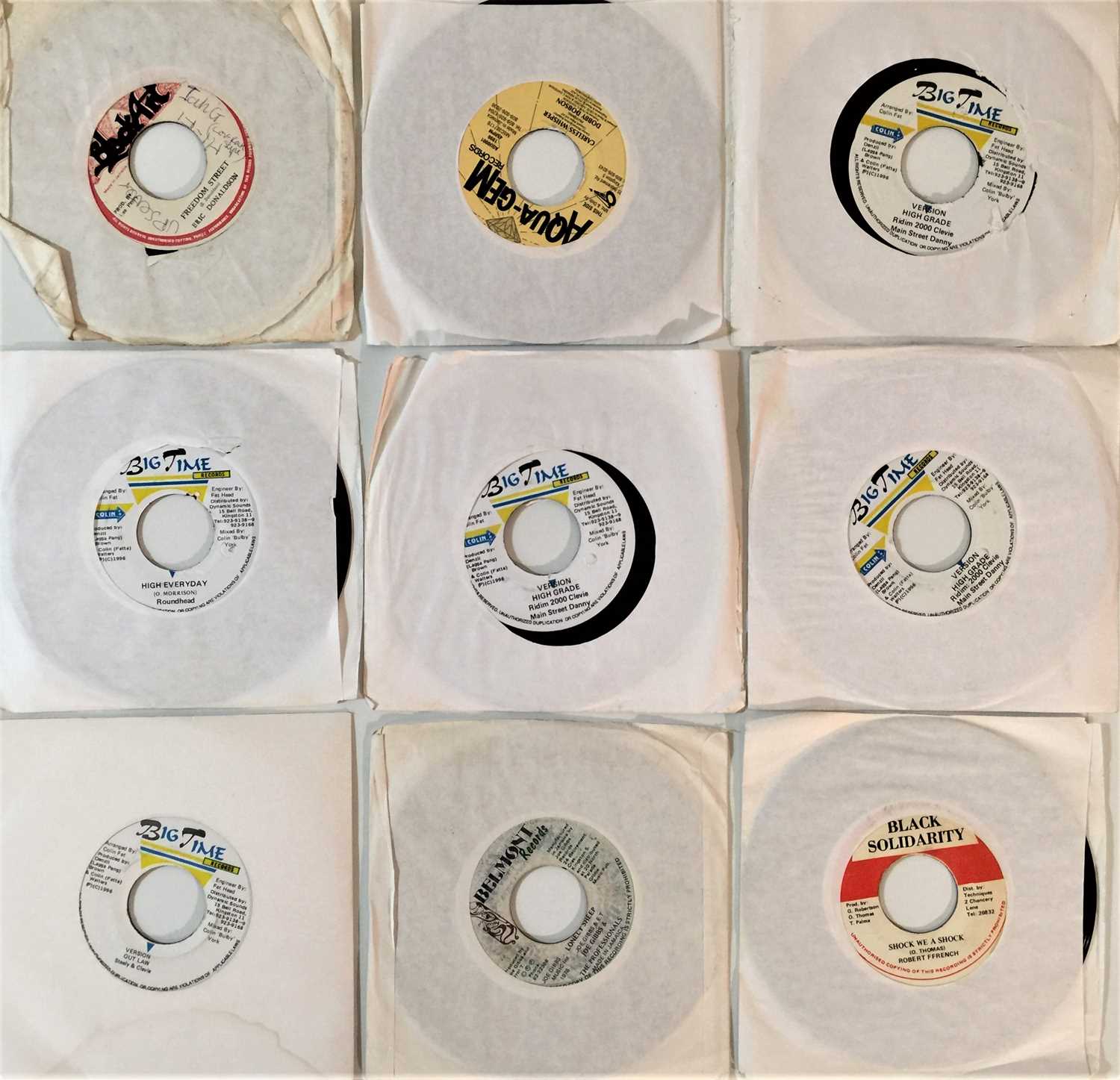 Lot 300 - REGGAE LABEL (MAINLY JAMAICAN) 7'' COLLECTION 'PART 3' - 'A TO B'