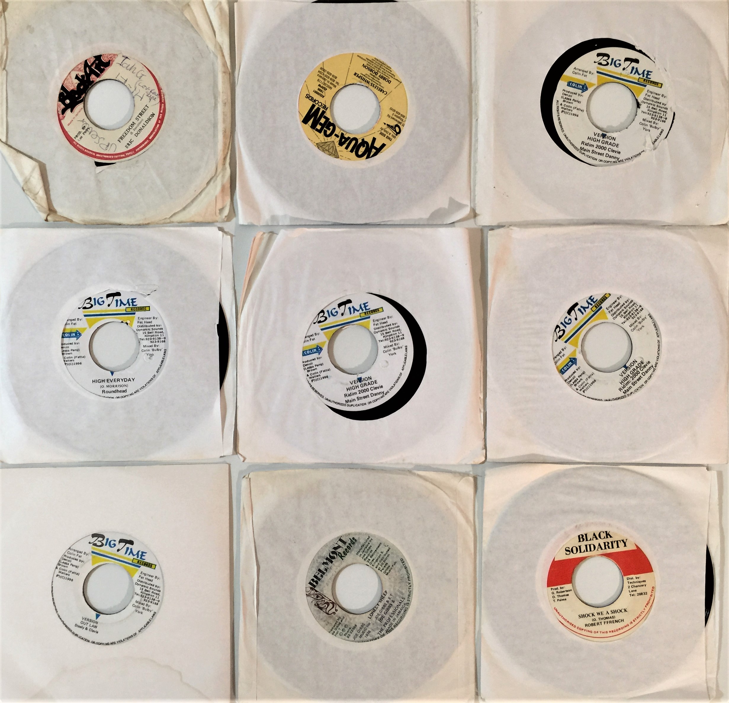 Lot 300 - REGGAE LABEL (MAINLY JAMAICAN) 7''