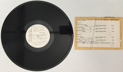 Lot 50 - DAVID BOWIE - STATION TO STATION LP (WHITE LABEL TEST PRESSING - APL1 1327)
