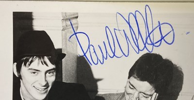 Lot 210 - PAUL WELLER SIGNED POSTCARD.