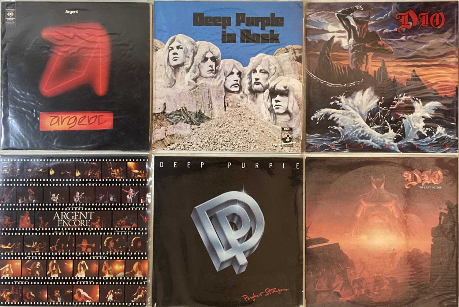 Lot 898 - HEAVY/ BLUES/ CLASSIC ROCK - LPs