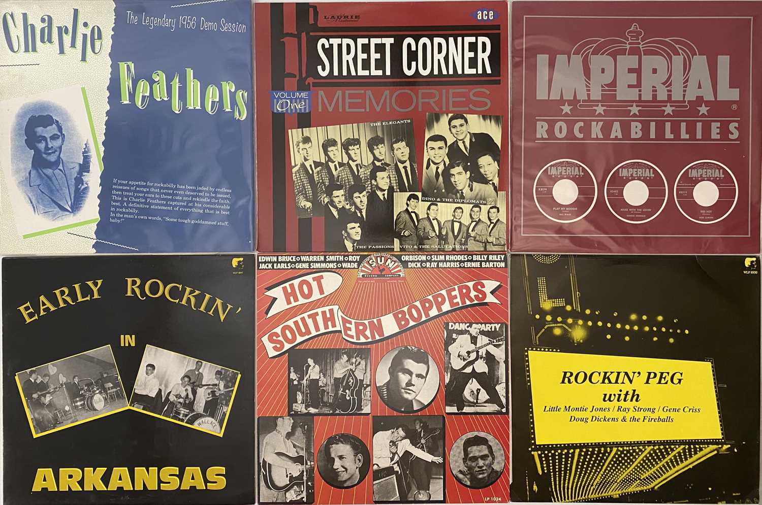 Lot 968 - ROCK N ROLL/ ROCKABILLY - LP REISSUE/ COMPILATIONS