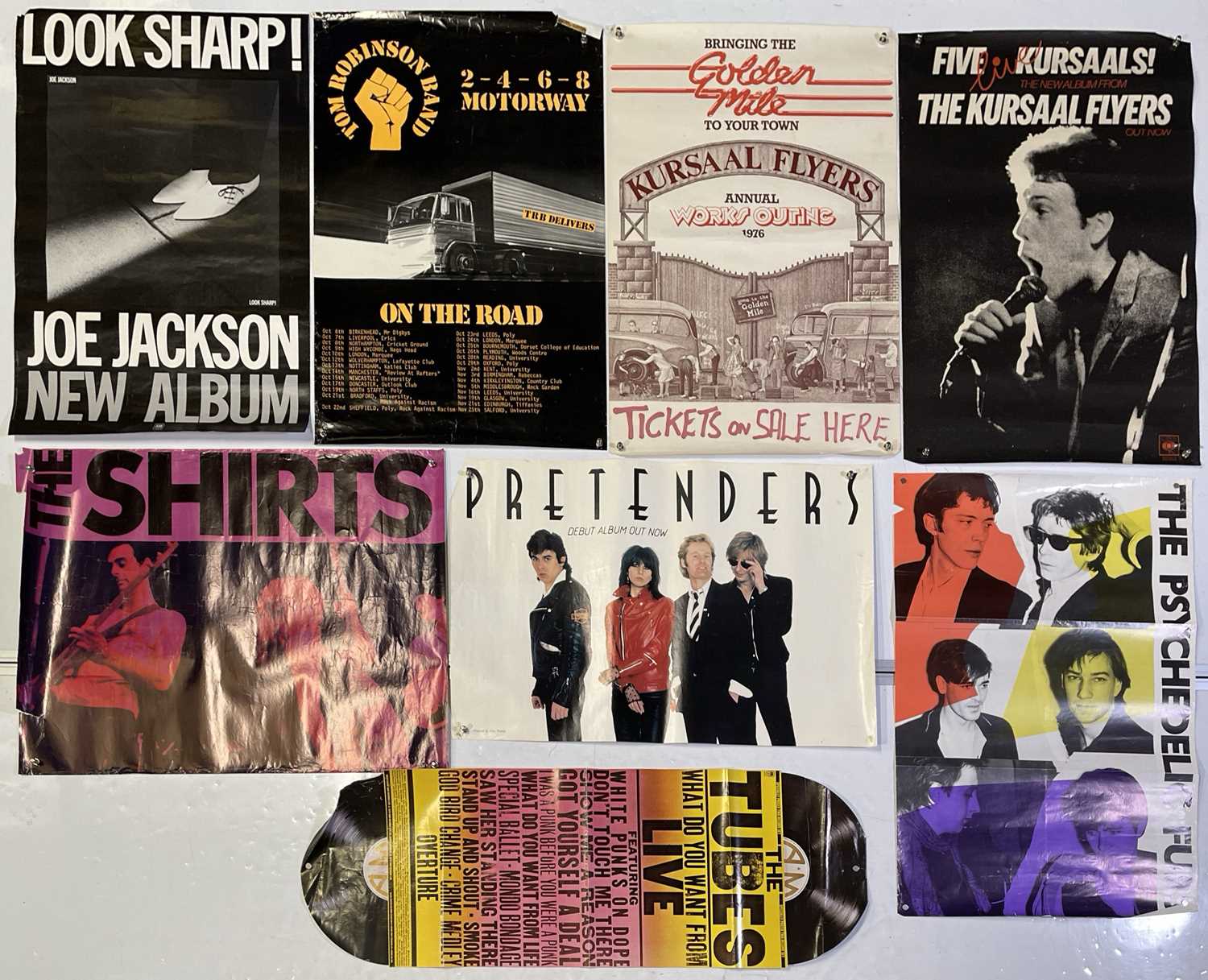 Lot 221 - 1970S/80S NEW WAVE / ROCK POSTER COLLECTION.
