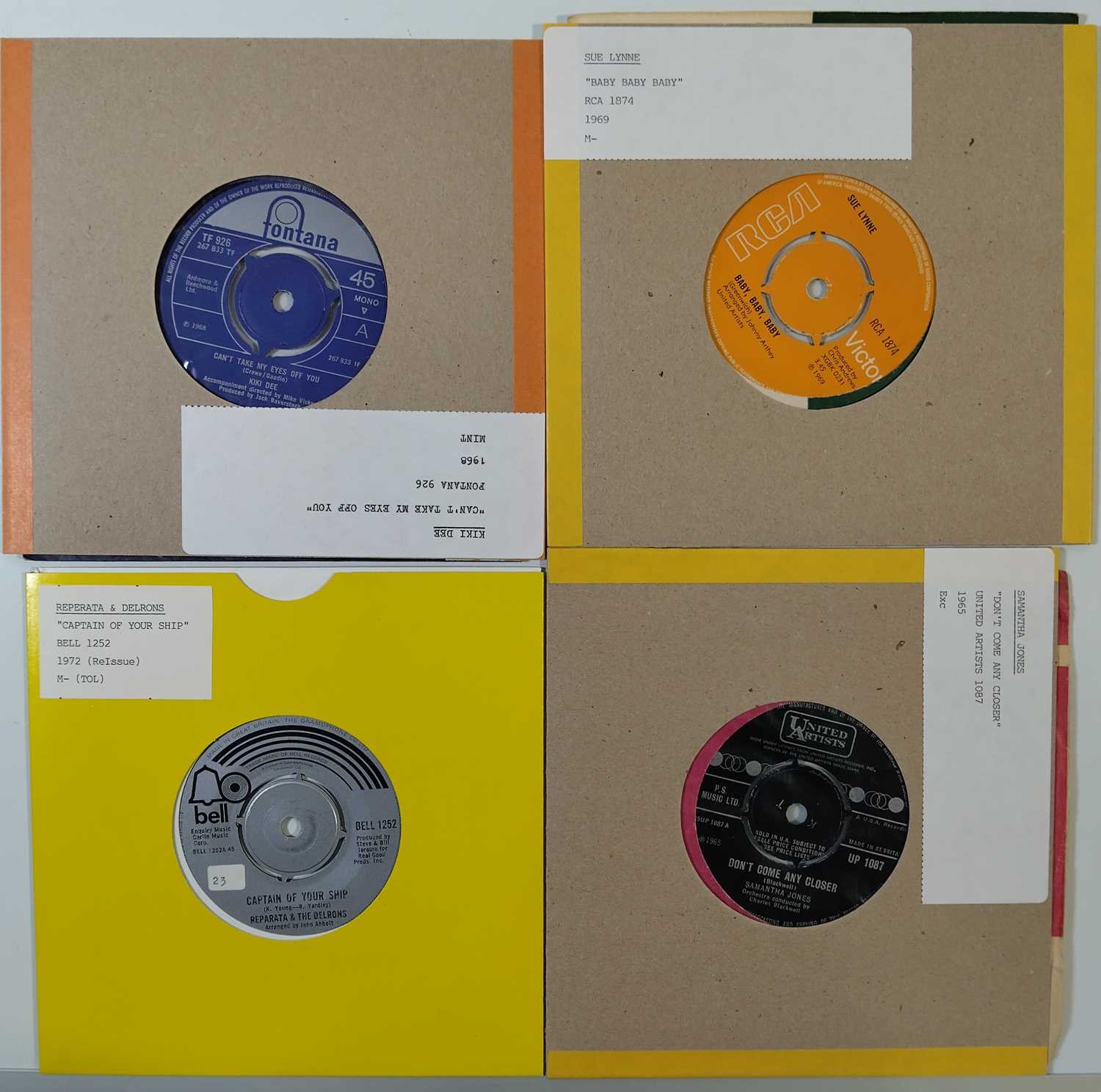 Lot 979 - 60s UK FEMALE SOUL/ POP - 7