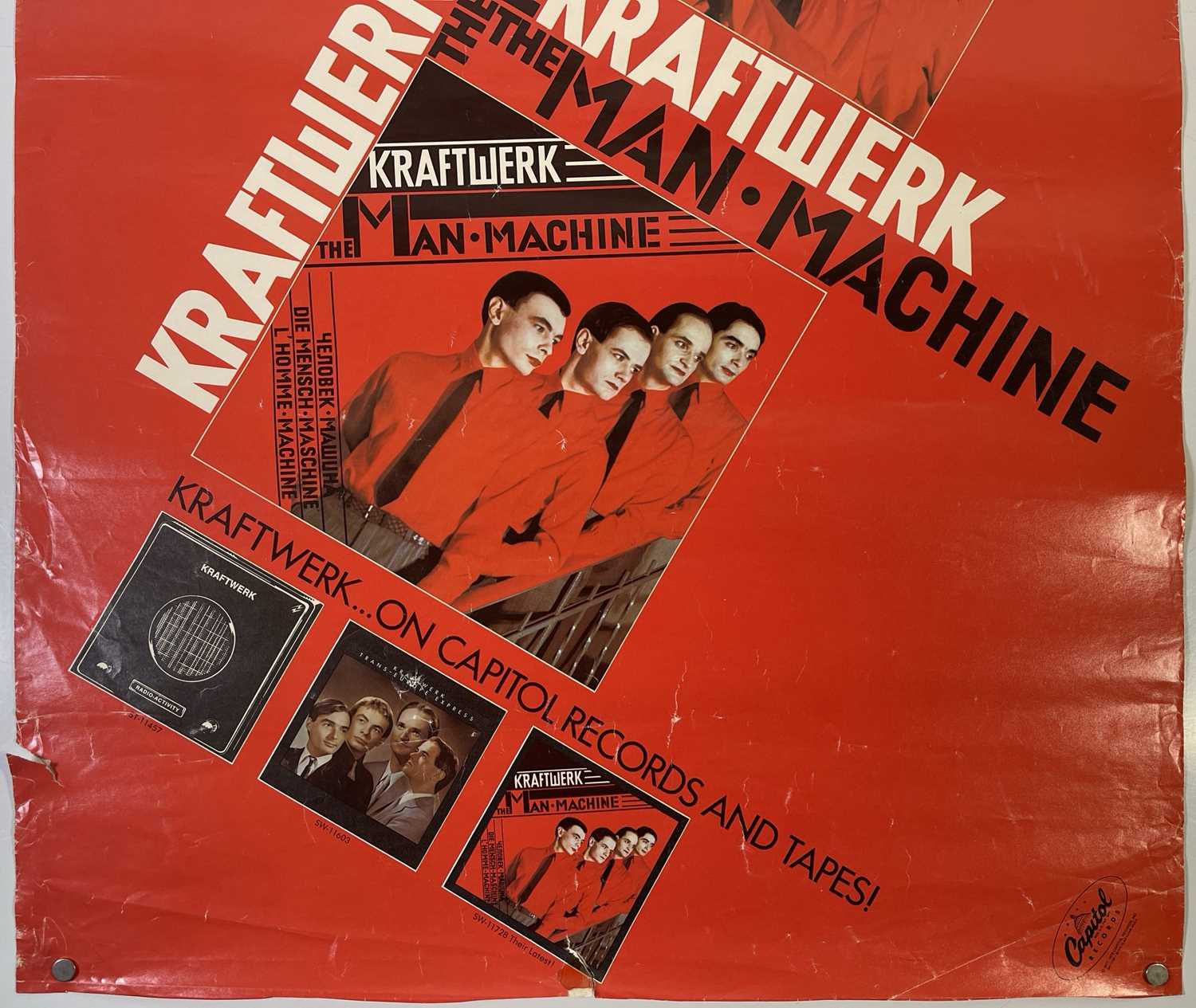 Lot 227 - KRAFTWERK - ORIGINAL CAPITOL RECORDS PROMO
