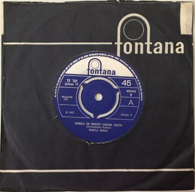 Lot 68 - WIMPLE WINCH - RUMBLE ON MERSEY SQUARE SOUTH 7" (FONTANA TF 781)