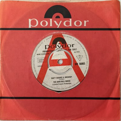 Lot 69 - THE JOHN BULL BREED - CAN'T CHANCE A BREAKUP 7" (PROMO - BM 56065)