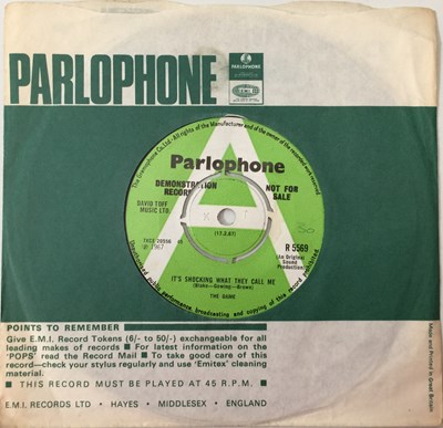 Lot 70 - THE GAME - IT'S SHOCKING WHAT THEY CALL ME 7" (DEMO - R 5569)