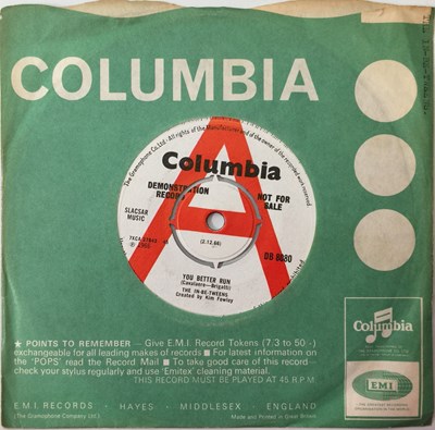 Lot 75 - THE IN-BE-TWEENS - YOU BETTER RUN 7" (PROMO - DB 8080)