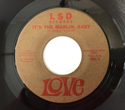 Lot 77 - LOVE - IT'S THE MARLIN, BABY 7" (LSD RECORDS 1009)