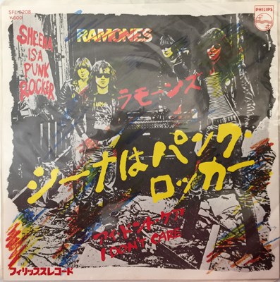 Lot 79 - RAMONES - SHEENA IS A PUNK ROCKER 7" (SFL-2208 - JAPANESE PROMO)