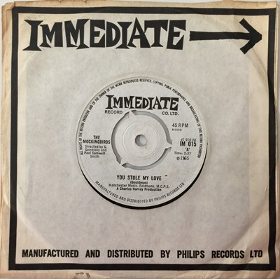 Lot 80 - THE MOCKINGBIRDS - YOU STOLE MY LOVE 7" (IM 015)